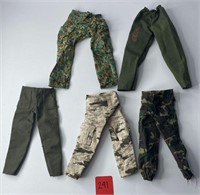 5 Doll Pants (Camo and Green)