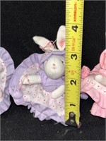 Easter Bunny Plush (4 total) 4" tall