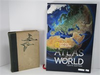 NATIONAL GEOGRAPHIC ATLAS & BIRDS OF AMERICA