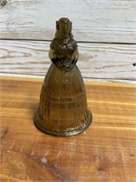 VINTAGE IMPERIAL GLASS COLONIAL WOMAN BELL