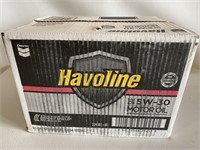 12 - 1 qt Havoline 5W-30 Motor Oil New in Box