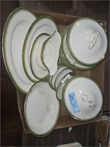 SET OF IMPERIAL CROWN CHINA
