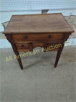 VINTAGE CONSOLE TABLE WITH 3 DRAWERS