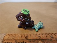 Small Dog and Frog