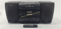 Sony CD/Radio/Cassette Player CFD-646