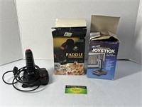Atari Joy Stick & Paddle Controllers