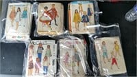 Stack of 1960s Clothing Patterns