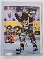 JAROMIR JAGR SIGNED BECKETT HOCKY MAGAZINE