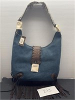 Women’s Jean purse with frays