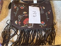 Women’s frayed purse; new