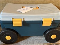 Large storage / craft container with wheels