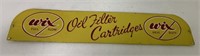 Wix Oil filter cartridges metal signage
