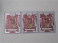 3 CARD LOT JAKE MOODY RC 49ERS