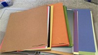 Scrapbook Case w/Paper: Solids & Textured