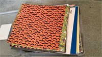Scrapbook Case with Paper
