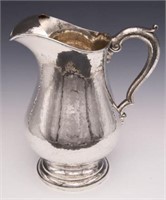 Kalo Hand Wrought 4 Pint Sterling Pitcher.