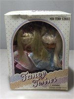 Fancy Twins dolls in original box. Moving eyes,