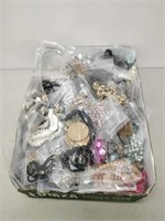 lot of costume jewelry- bracelets, necklaces,