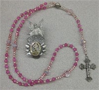 Rosary & Religious Pin