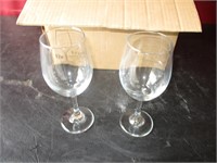 Bid x 11: 9" Wine Glasses