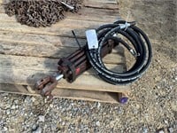 IH cylinder w/ new hoses