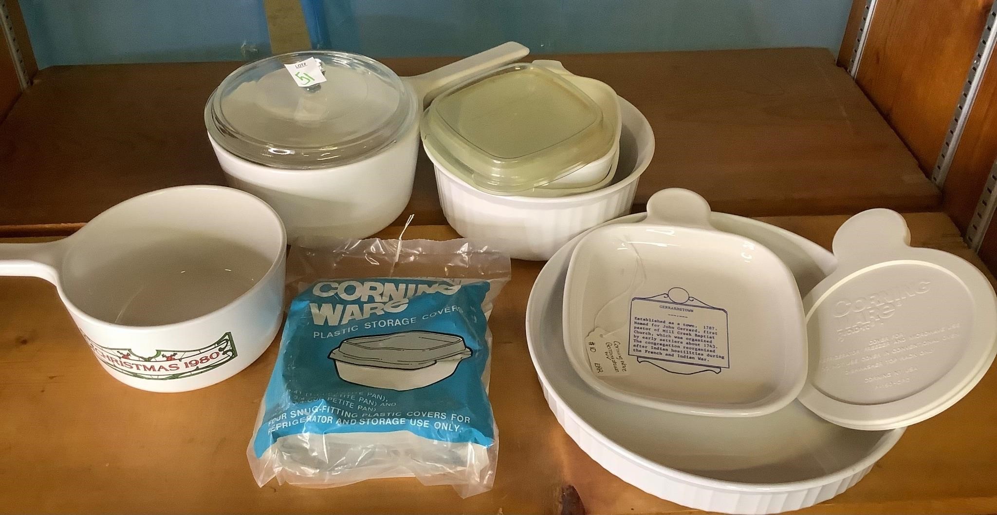 Assorted Corningware