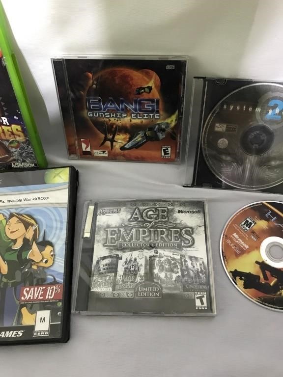 Lot of  Collectors Limited  Edition PC  XBOX Games