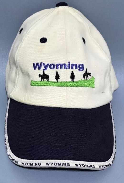 Wyoming Cowboys Hat Brown Adjustable Baseball C