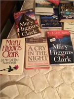 Mary Higgins Clark - 13 hardback 5 paperback