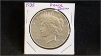 1935 Peace Dollar