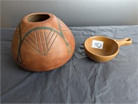 2 Pottery Pieces