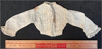 LOVELY EARLY 1900'S LONG SLEEVE DOLL SHIRT
