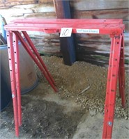 (2) Tote-A-Horse Adjustable Saw Horse