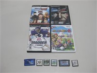 Assorted Playstation 2 & Nintendo Games Untested