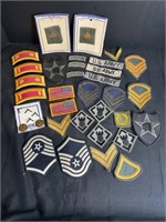 Large Vintage Military Patch Lot