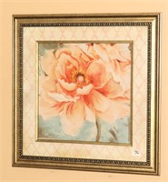 Framed Print - Measures Approx. 23 Sq. - Located