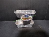 (3) Aluminum Foil Loaf Pans, 3ct