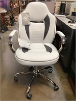NEW White Leather Office/Task Chair