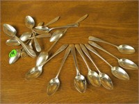 Lot of (18) Small Sterling Spoons