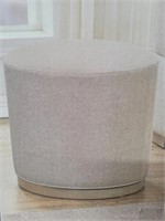 Synergy - Grey Fabric Swivel Ottoman (In Box)