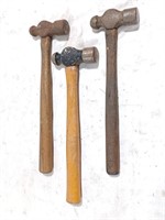 Trio of Ball pen hammers