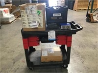 Factory Cart W/ Misc. Items