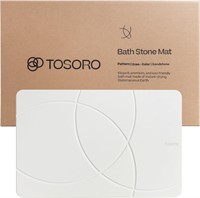 Tosoro Enso Sandstone Bath Mat