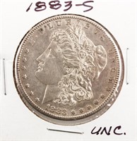 Coin 1883-S Morgan Silver Dollar Uncirculated