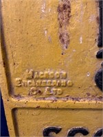 Original Metal School Sign: Macroom Engineering &