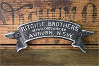Ritchie Brothers Auburn Plate