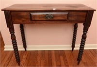 ONE DRAWER ENTRY TABLE 35 X 15.5 X 31