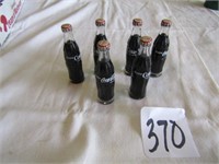 6 MINI COKE BOTTLES