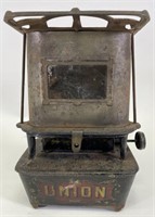 Antique Union Single Burner Sad Iron Heater