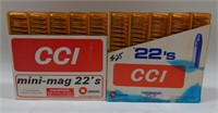 1000 Rounds CCI Mini Mag.22LR Cartridges In Boxes
